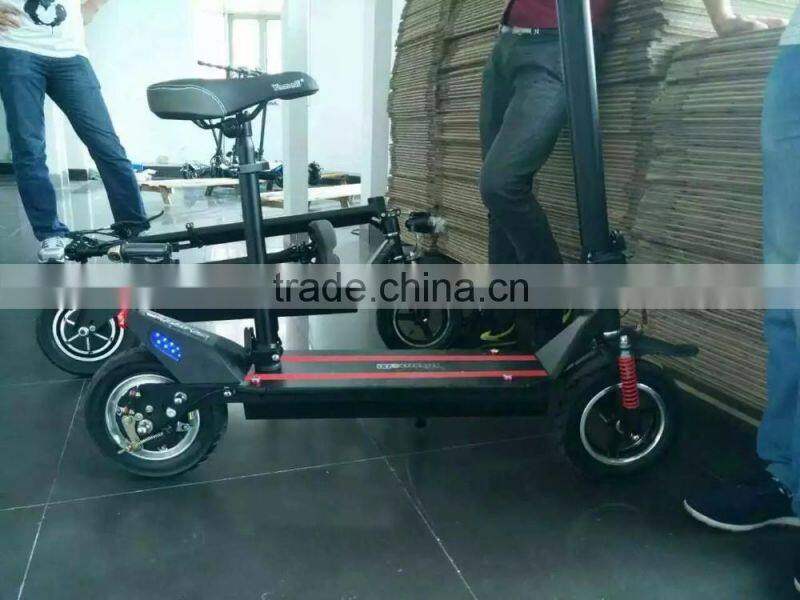 2016 newest carbon 10inch two wheel smart electric scooter, balance folding electric scooter,adult kid kick scooter