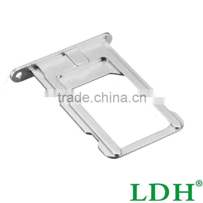 Brand New Hight Quality Gray Golden Sim Card Tray Slot Holder Replacement For iPhone6 Plus 5.5 SIM Card Replacement