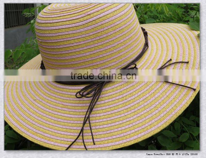 Fashion design beach sun straw hat