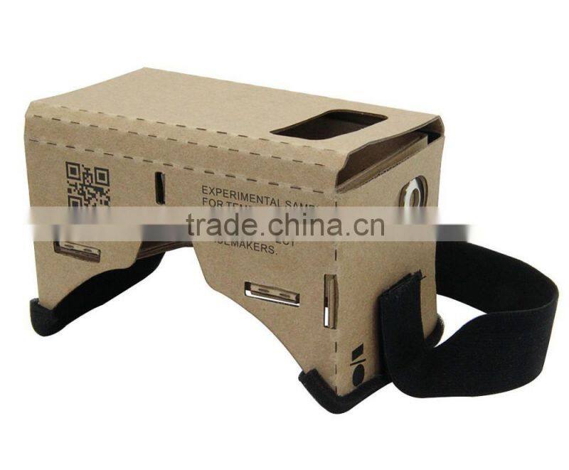 3d glasses for smart phone google cardboard vr glasses