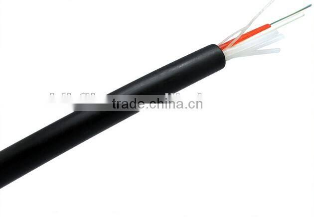 High quality FRP strength member Loose tube mm optical fiber cable gyfty / fiber optic cable meter price