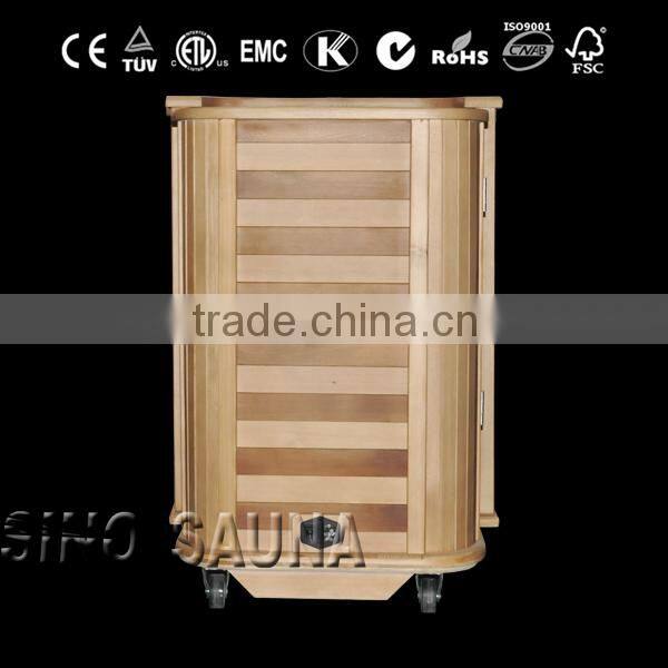 Portable Home Hemlock Half Body Sauna with LED Control Panel (CE/RoSH/ISO)
