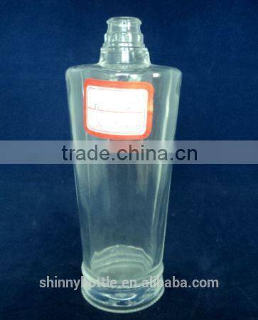 clear glass bottles for white spirit 527ml