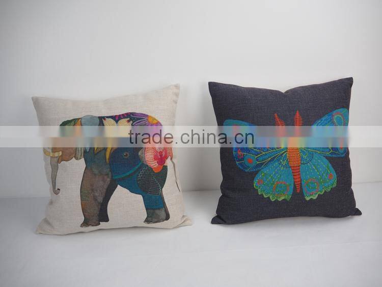 Perfect animal Throw Pillow ,Better Homes and car Decorative Pillow, Colorful printing cushion