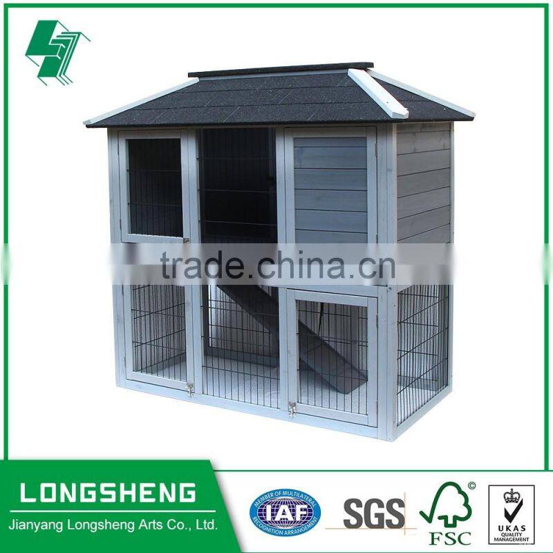 Good look wooden rabbit cage