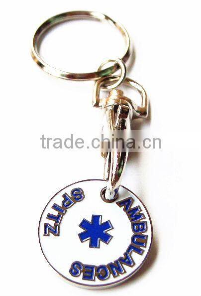 High quality cheap trolley coin holder