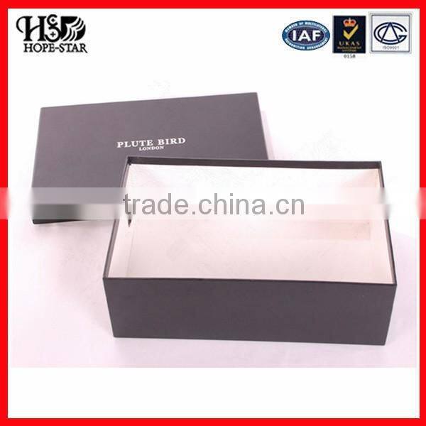 Factory Cheap high quality hard paperboard custom paper gift box for Apparel/clothing/garment box