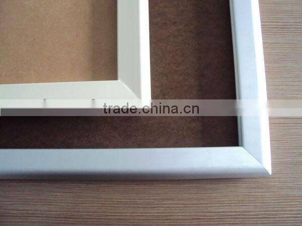 29mm flat aluminum chrome poster snap frame