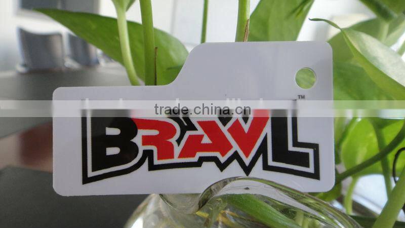 Free Design !!!Barcode plastic key tags/ PVC keychain cards for fitness center