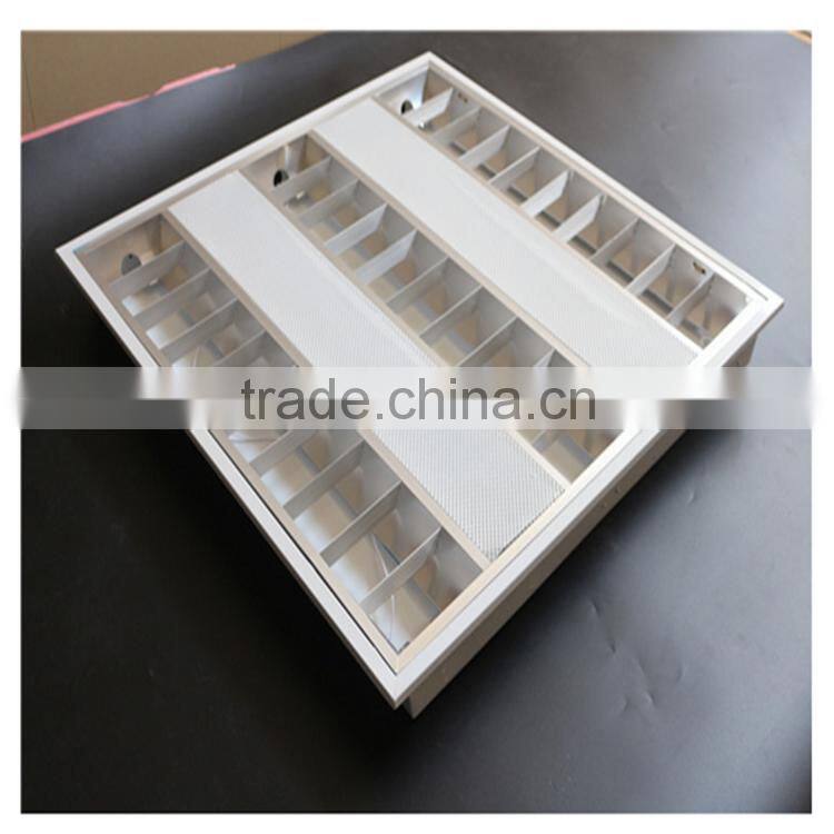 4X28W T5 T8 Louver Type Fluorescent Fixtures