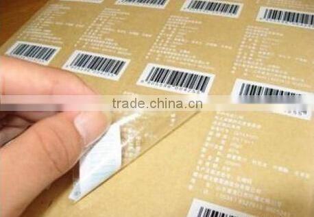 Accept Custom Order and Adhesive Sticker Type inkjet material sticker label