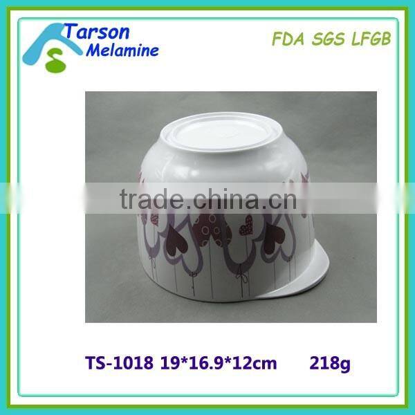 Melamine round Mixing Bowls set Most popular in Europe & the USA for household