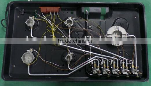 Electric Burner Indoor Gas Stove with Natural Gas/ LP Gas Stainless Top