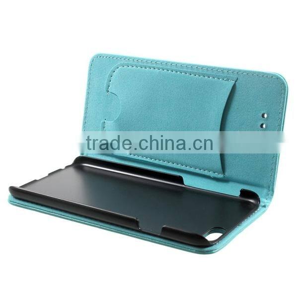 2015 Factory Price for iPhone 6 Leather case , Wallet Style Flip PU Leather Case for Apple iPhone 6