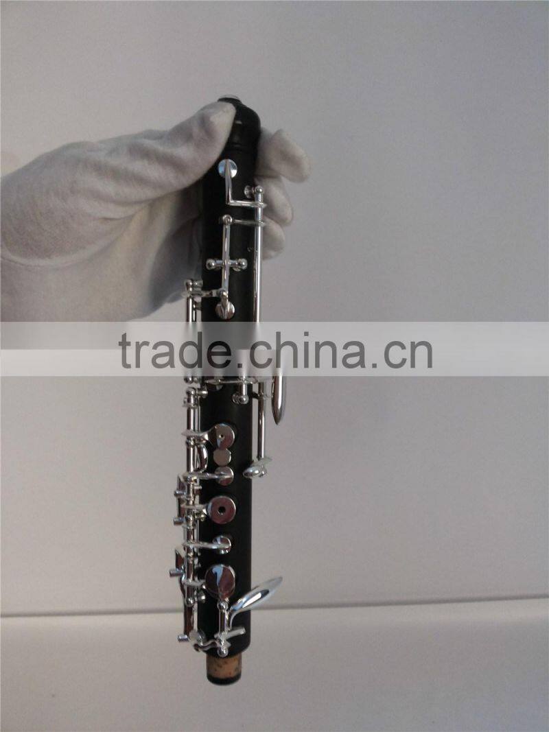 composite wood body cupronickle keys with silver plated semi automatic children type B oboe