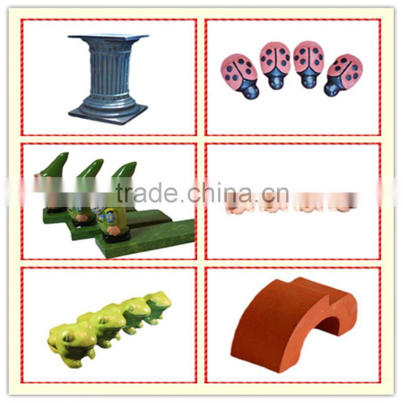 Cute white custom garden rabbit shape terracotta decorative pot feet