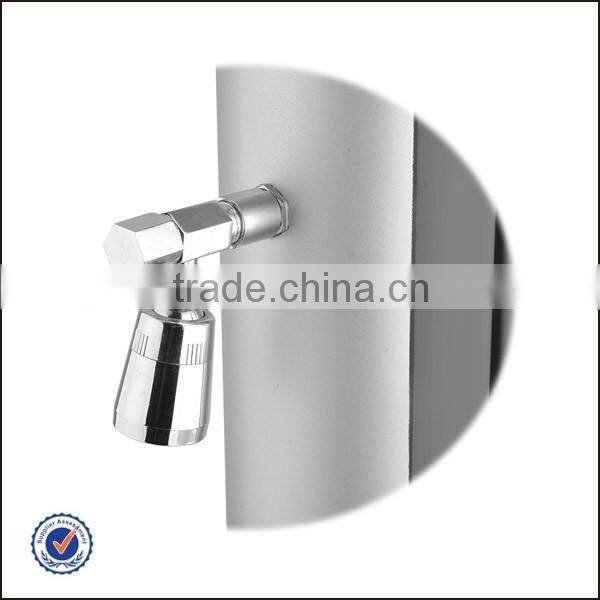 Deluxe Round PVC Solar Shower With Foot shower