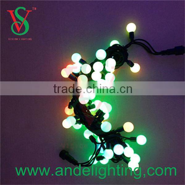 23mm outdoor waterproof round ball Christmas LED string light