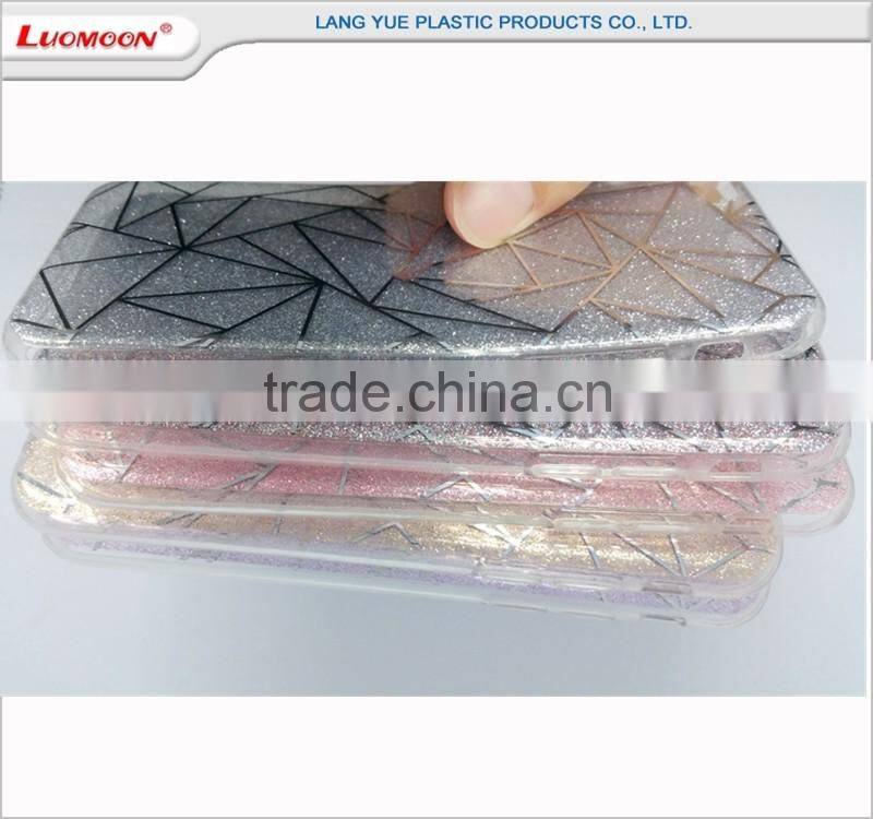 glitter mobile phone case cover for xiaomi redmi 3 4 5 s pro