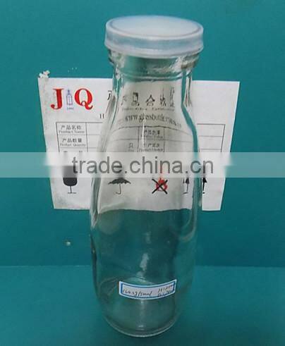 500ml high quality milk glass bottle