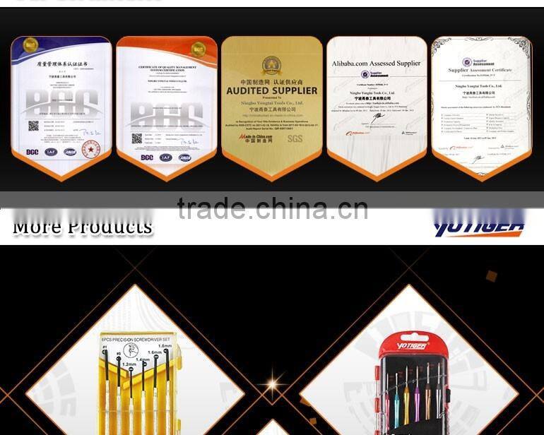 10Pcs Factory Supply Economic Tin Box Tool Set with Precision Screwdriver and Pliers