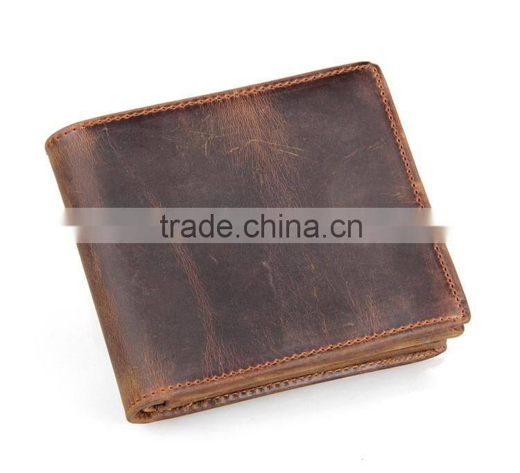 Factory Sale man leather wallet