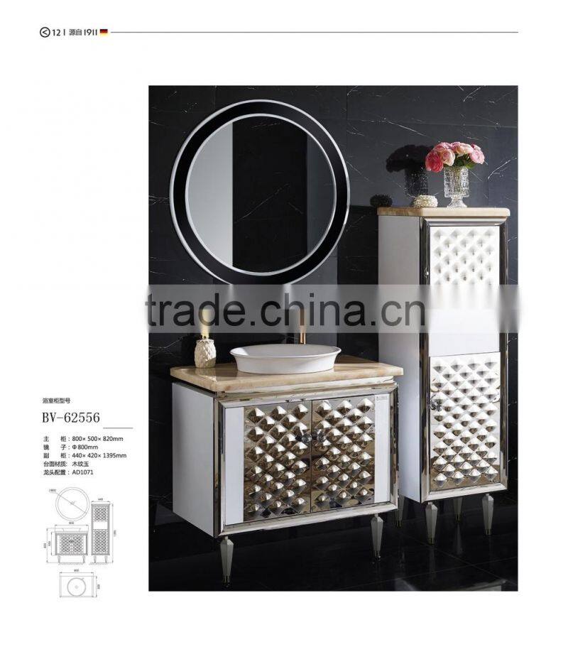 304 stainless steel bathroom vanity BV-62553