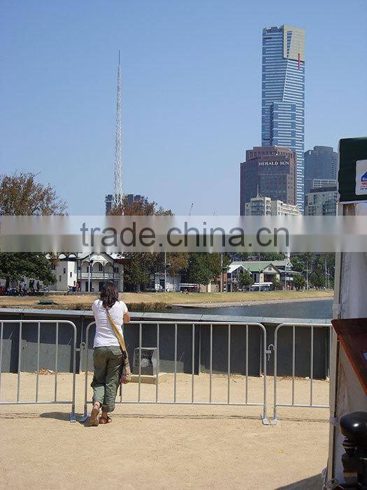 1.4m height pvc coated temporary fencing barrier for events and gatherings