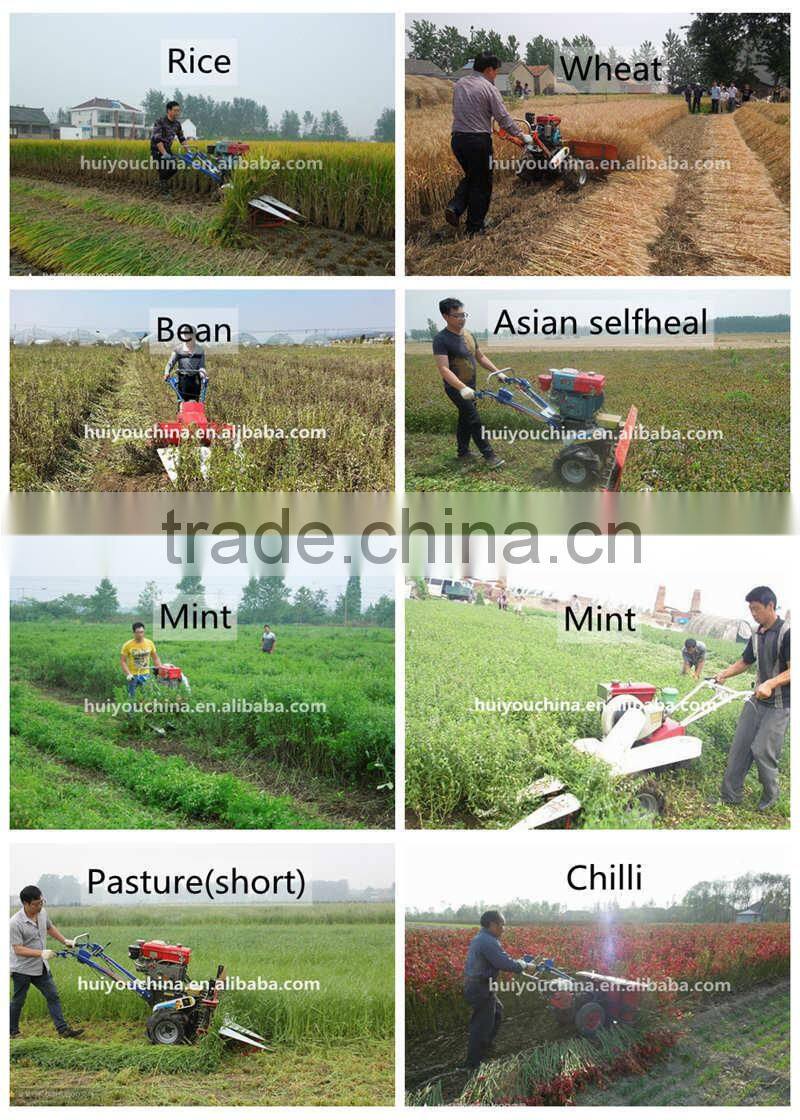 1.5m Rice harvester, farm equipment , bean harvest machine , Reaper , Gasoline & Diesel Power