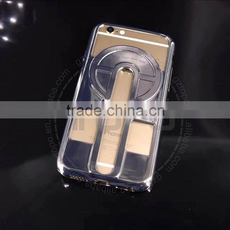 Hot Sale full cover Pokemon Go Aimer Aim Assist Plate 3D Printed Guide Sight Silicone Case for iPhone 6 6s 7 Plus