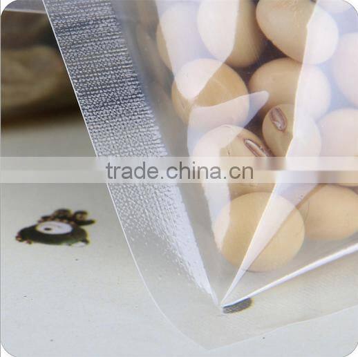 Sous vide vacuum zipper valve bag for fresh food PP+nylon sachet packaging film