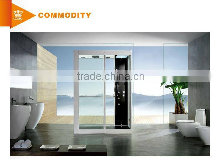CRW AA0002 White Steam Shower Cabin