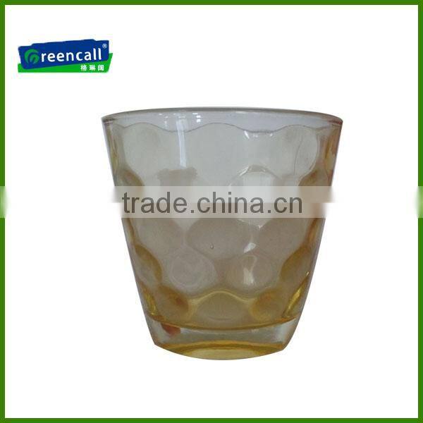 6 pcs/set 300ml Colorful Glass Tea Cup coffee cup