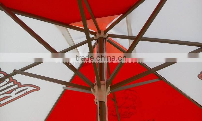 custom logo printing outdoor promotion patio umbrella