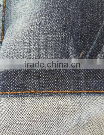 2016 hot summer elastic woven shorts with indigo coolmax spandex denim fabrics