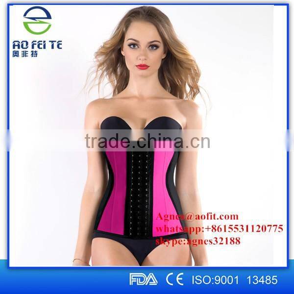 Rubber Slim Belt Women Sport Waist Training Corsets Waist Trainer Body Shapers
