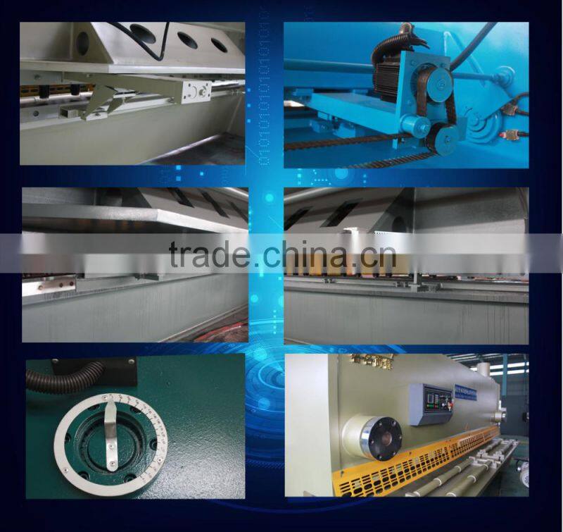 QC11K -16*6000,CNC Hydraulic Guillotine Metal Sheet Cutting Machine