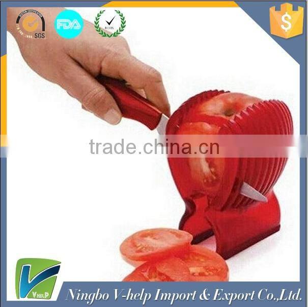 Classic Cutter Tool Tomato Holder Slicer Knife Guide