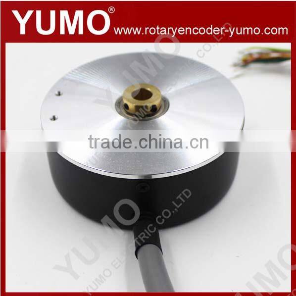 YUMO YMA8008 OD 80mm 8mm hollow shaft rotary encoders Elevator Servo motor price incremental rotary encoder