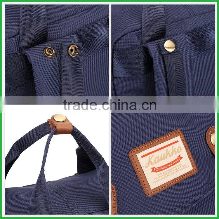 Wholesale high quality nylon bag with laptop compartment backpack school bag