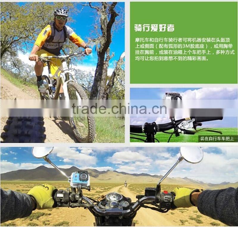 Hot 2.0 inch full hd waterproof wifi sport action camera 1080p
