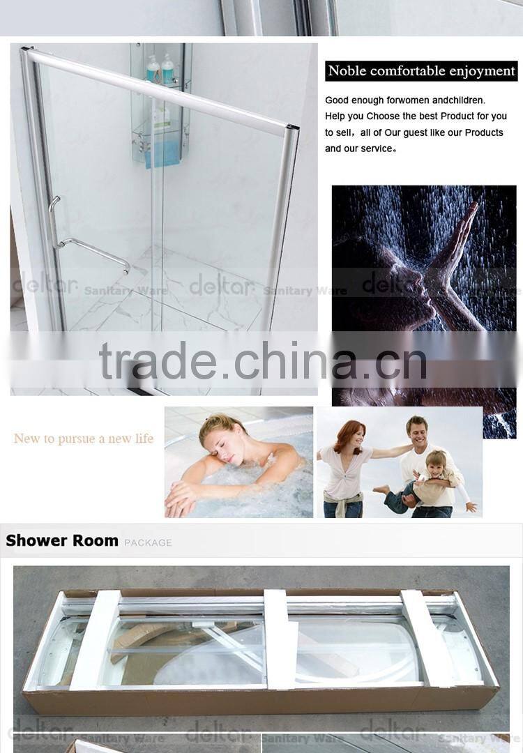 prefab bathroom shower cheap cubicle tempered glass door / cabin / Enclosure