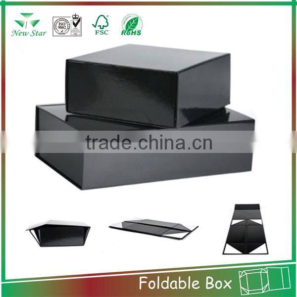 foldable magnetic closure gift box,foldable box wholesale