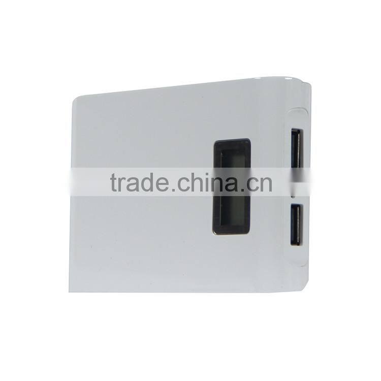 Mini Size Aluminum 18650 Battery Power Bank with Multi Colors, 8000mAh Phone Power Bank
