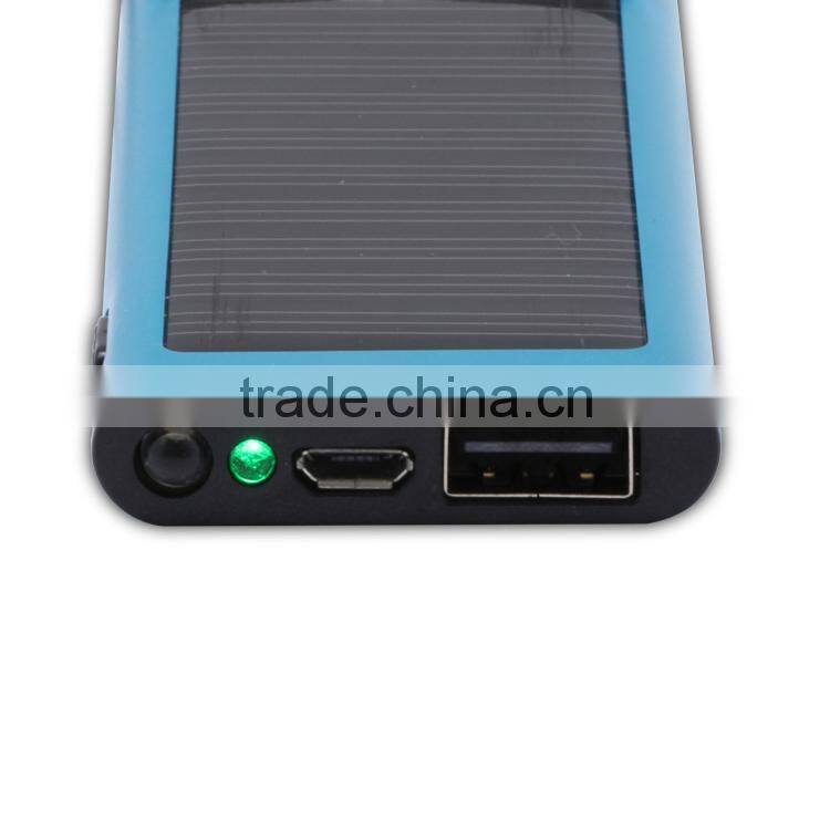 2015 mini universal solar power bank for all mobile phone
