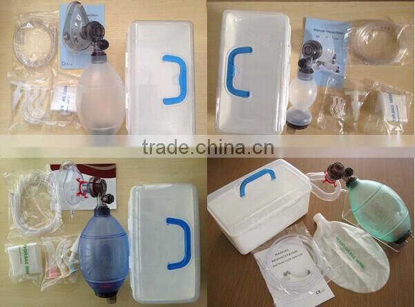 First Aid PVC Manual Resuscitator Ambu Bag