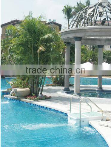 Swimming pool filtration equipment for baby pools