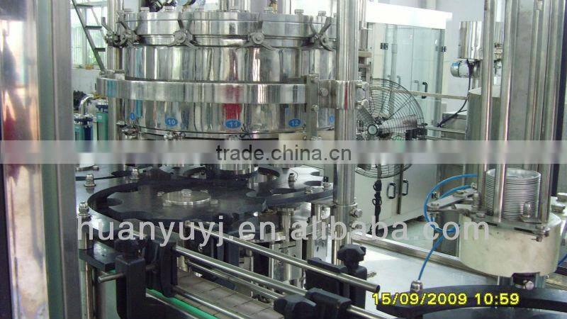 Aluminum pop-top can filling machine