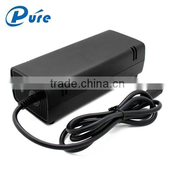 power supply for xbox360 E vedio games accessories manufacturer for XBOX360 E AC adapter for xbox360 e charging cord