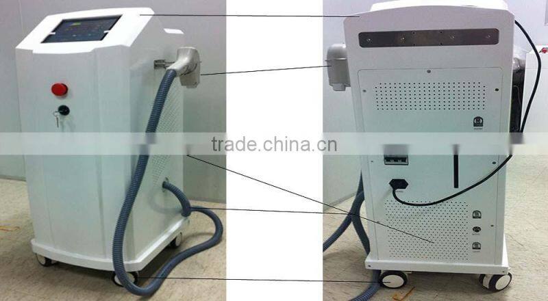 2015 supplier pro nono hair remover lazer 808diode laser system